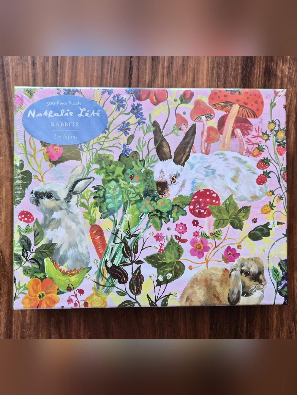 Nathalie Lete 'Rabbits' 500-Piece Puzzle